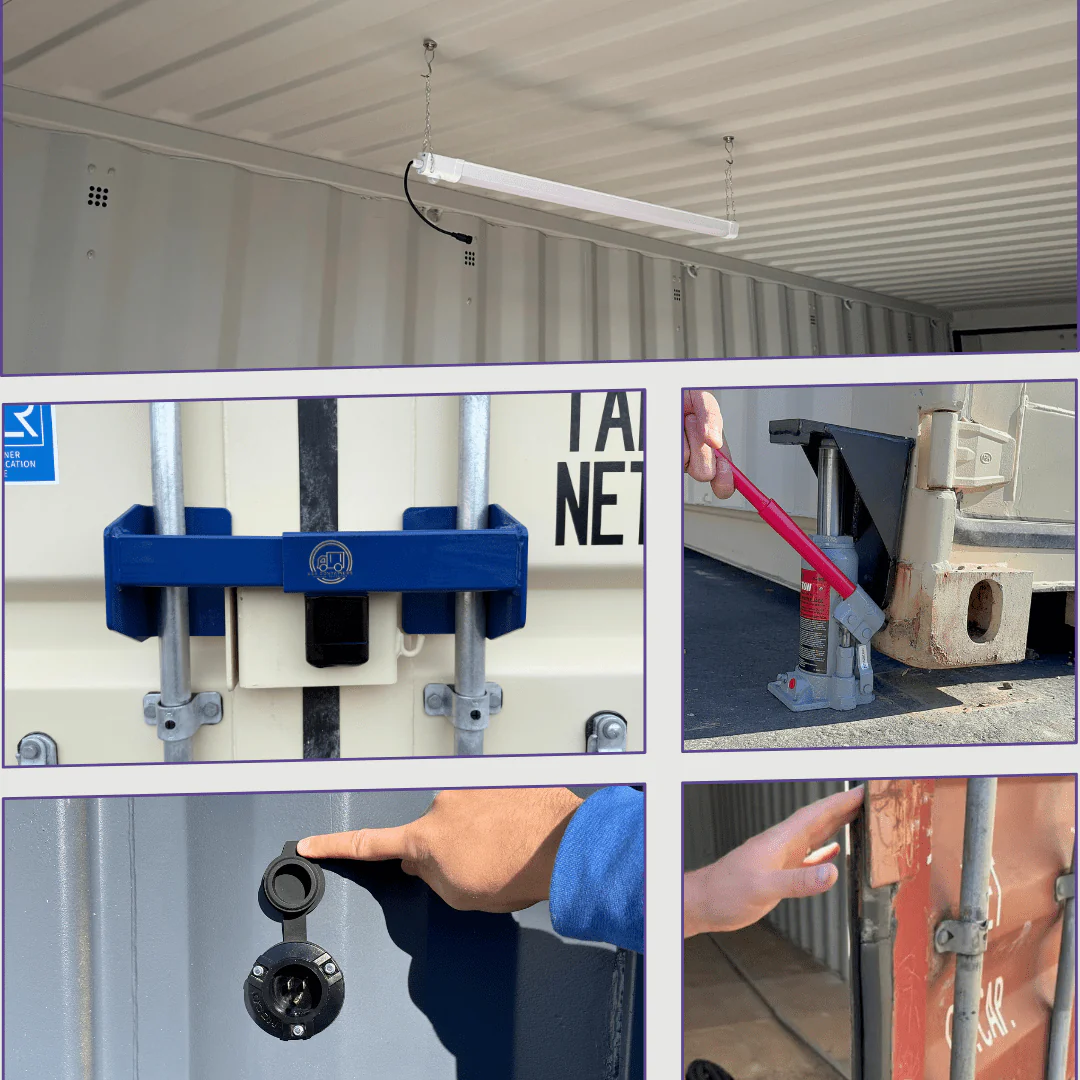 Complete Shipping Container Accessories Kit: Full Upgrade Bundle - Image 3