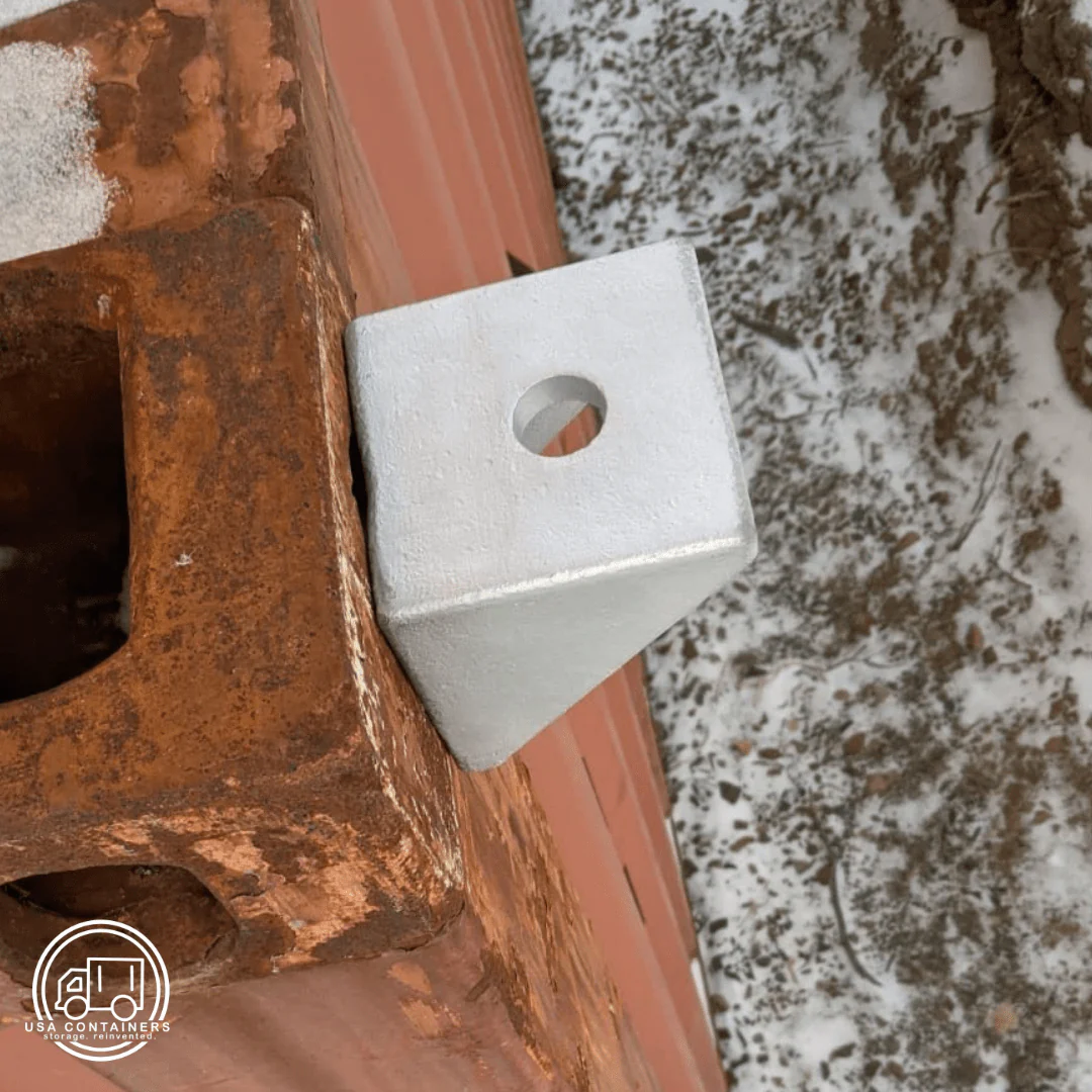 Shipping Container Bolt Down Bracket - 4 pack - Image 6