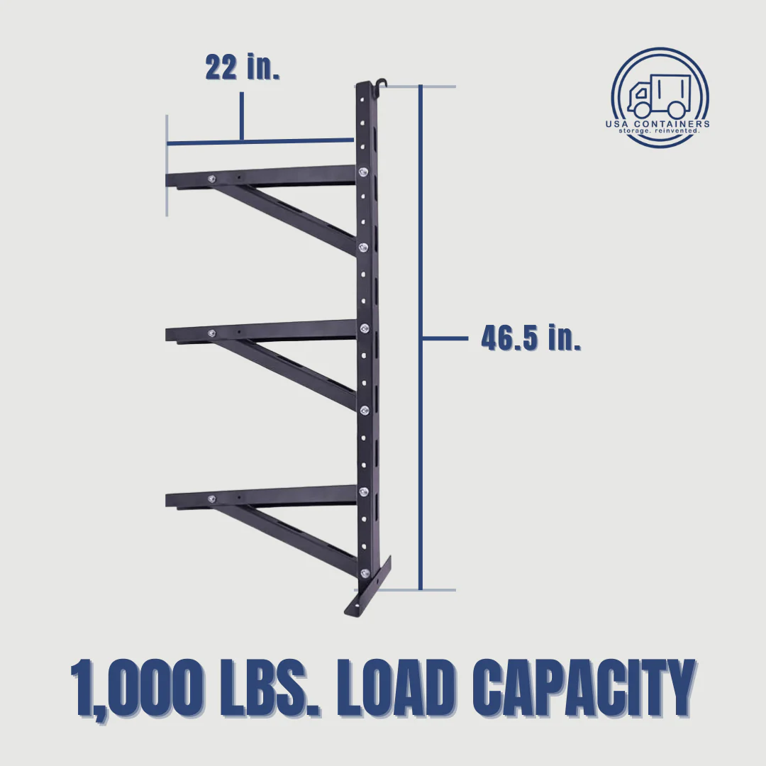 Shipping Container Adjustable Shelving Brackets - Image 3